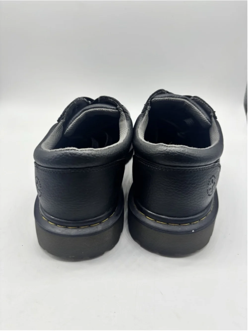 Dr. Martens 8053 Black Nappa Leather 5-Eye Shoes Men's 12 Great Condition